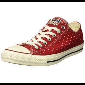 Unisex Chuck Taylor Perforated Stars Low Top Snkr